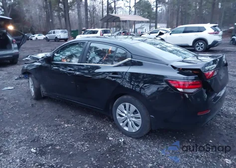 2024 Nissan Sentra S Xtronic Cvt z USA, uszkodzony, nr VIN 3N1AB8BV0RY206124